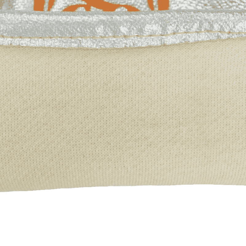 Luva de proteção de calor de aramida aluminizada Luva de proteção de calor de aramida aluminizada